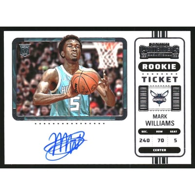 2022-23 Panini Contenders Variations #136 Mark Williams