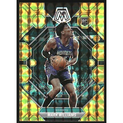 2022-23 Panini Mosaic Mosaic Reactive Yellow #230 Mark Williams