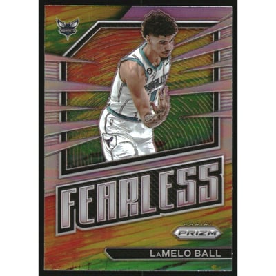 2022-23 Panini Prizm Fearless Prizms Silver #5 LaMelo Ball