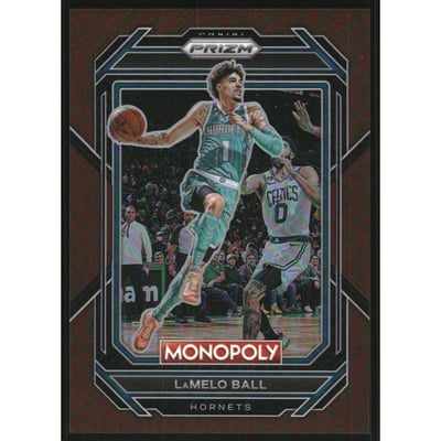 2022-23 Panini Prizm Monopoly Brown #10 LaMelo Ball