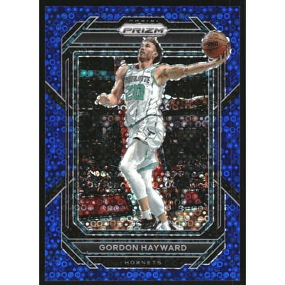2022-23 Panini Prizm Prizms Fast Break Blue #148 Gordon Hayward