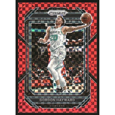 2022-23 Panini Prizm Prizms Red Power #148 Gordon Hayward