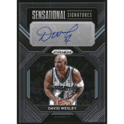 2022-23 Panini Prizm Sensational Signatures #16 David Wesley