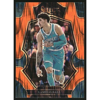 2022-23 Select Prizms Orange Flash #141 LaMelo Ball