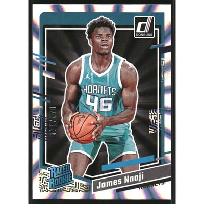 2023-24 Donruss Holo Laser #215 James Nnaji