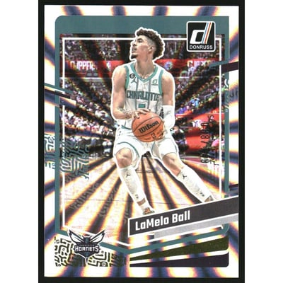 2023-24 Donruss Holo Laser #87 LaMelo Ball