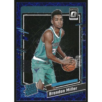 2023-24 Donruss Optic Blue Velocity #219 Brandon Miller RR