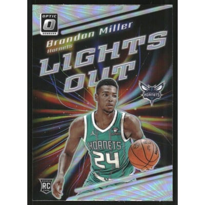 2023-24 Donruss Optic Lights Out Holo #2 Brandon Miller