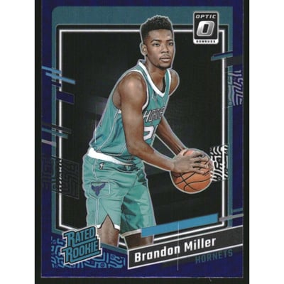 2023-24 Donruss Optic Purple #219 Brandon Miller RR