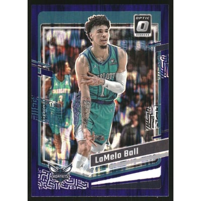 2023-24 Donruss Optic Purple Shock #29 LaMelo Ball