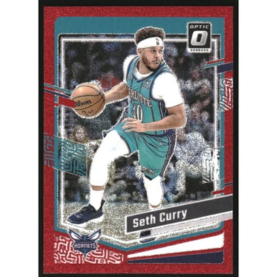2023-24 Donruss Optic Red Glitter #193 Seth Curry