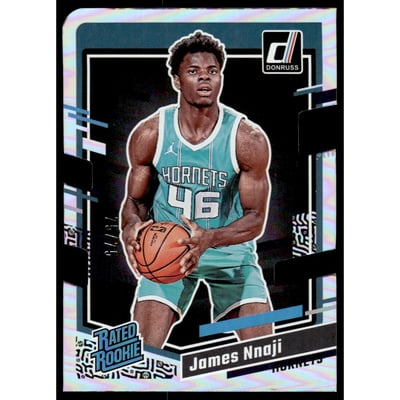 2023-24 Donruss Press Proof Silver Die-Cut #215 James Nnaji
