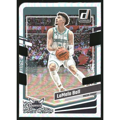 2023-24 Donruss Press Proof Silver Die-Cut #87 LaMelo Ball