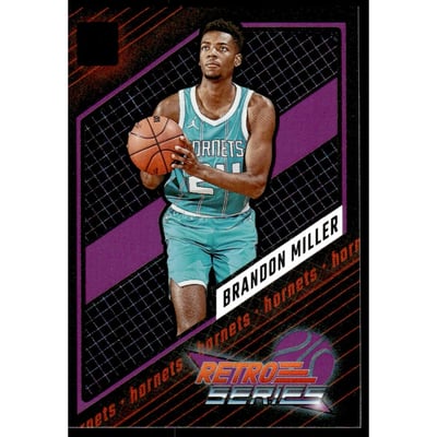 2023-24 Donruss Retro Series Press Proof Purple #3 Brandon Miller