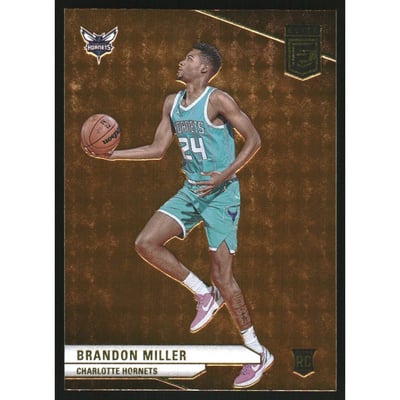 2023-24 Elite Orange #244 Brandon Miller