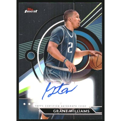 2023-24 Finest Autographs #FAGW Grant Williams