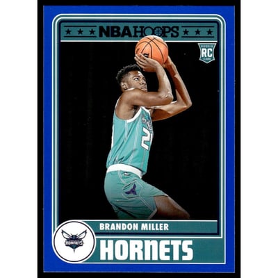 2023-24 Hoops Blue #284 Brandon Miller