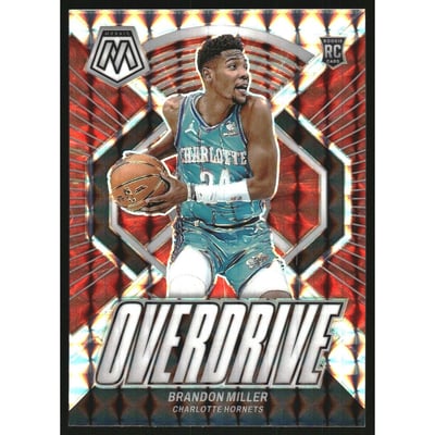 2023-24 Panini Mosaic Overdrive #23 Brandon Miller