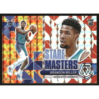 2023-24 Panini Mosaic Stare Masters Mosaic #7 Brandon Miller