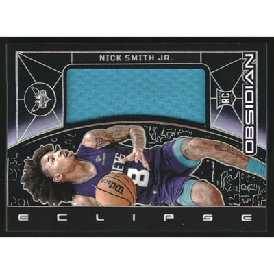 2023-24 Panini Obsidian Eclipse Materials #16 Nick Smith Jr.
