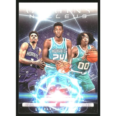 2023-24 Panini Origins Nucleus #9 LaMelo Ball/Nick Smith Jr./Brandon Miller