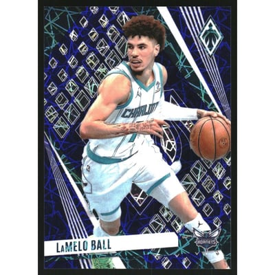 2023-24 Panini Phoenix Blue Lazer #140 LaMelo Ball