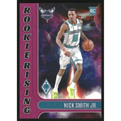 2023-24 Panini Phoenix Rookie Rising Pink #21 Nick Smith Jr.