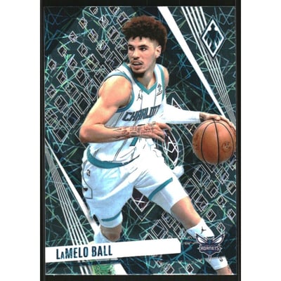2023-24 Panini Phoenix Teal Lazer #140 LaMelo Ball