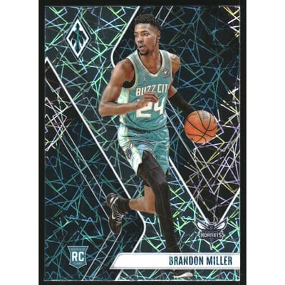 2023-24 Panini Phoenix Teal Lazer #273 Brandon Miller