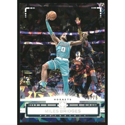 2023-24 Panini PhotoGenic Diamond #37 Miles Bridges