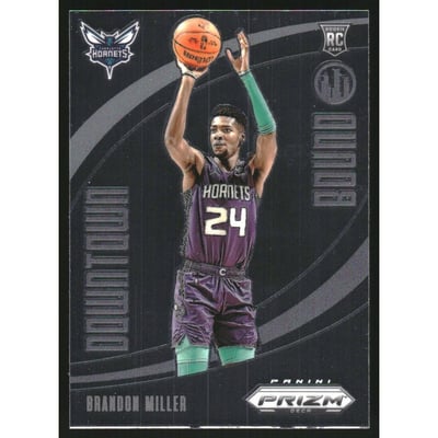 2023-24 Panini Prizm Deca Downtown Bound #14 Brandon Miller