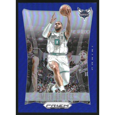2023-24 Panini Prizm Deca Prizms Blue #31 Miles Bridges