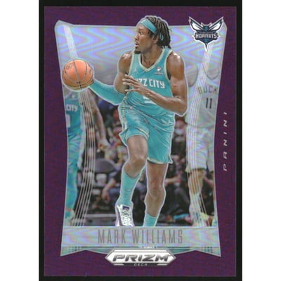 2023-24 Panini Prizm Deca Prizms Purple #262 Mark Williams