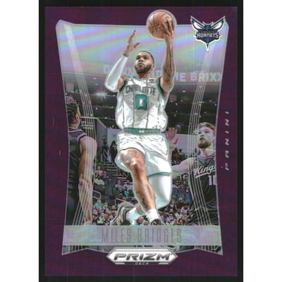 2023-24 Panini Prizm Deca Prizms Purple #31 Miles Bridges