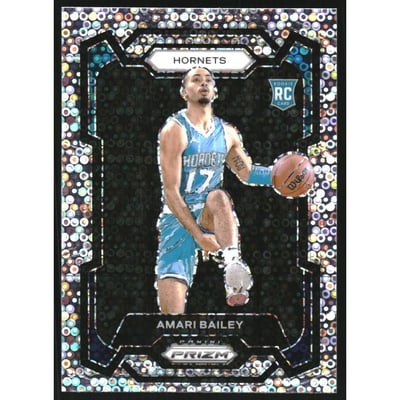 2023-24 Panini Prizm Prizms Fast Break #162 Amari Bailey