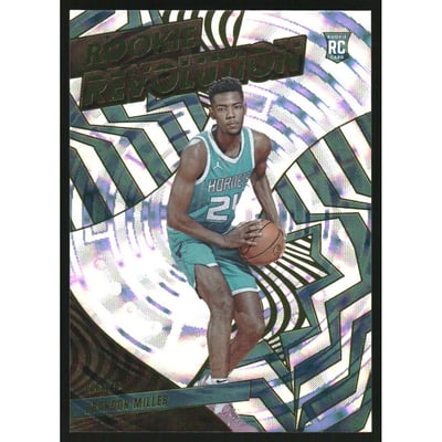 2023-24 Panini Revolution Rookie Revolution Fractal #18 Brandon Miller
