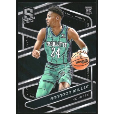 2023-24 Panini Spectra #161 Brandon Miller RC