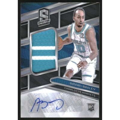 2023-24 Panini Spectra #215 Amari Bailey JSY AU/199