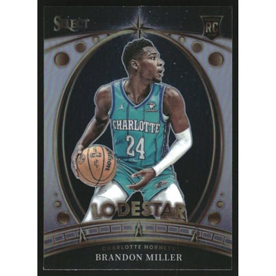 2023-24 Select Lodestars Silver Prizms #3 Brandon Miller