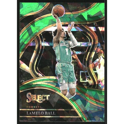 2023-24 Select Prizms Green Ice #253 LaMelo Ball