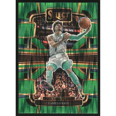 2023-24 Select Prizms Green Shock #53 LaMelo Ball