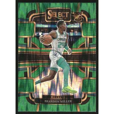 2023-24 Select Prizms Green Shock #80 Brandon Miller