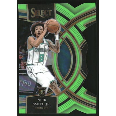 2023-24 Select Prizms Neon Green Die-Cut #119 Nick Smith Jr.