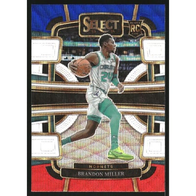 2023-24 Select Prizms Tri-Color #80 Brandon Miller