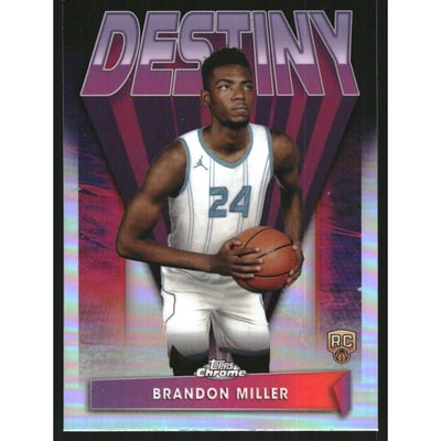 2023-24 Topps Chrome Destiny Refractors #D2 Brandon Miller