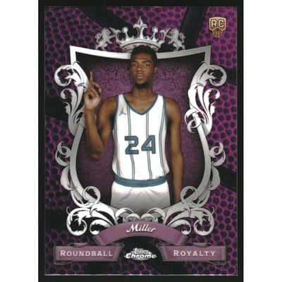 2023-24 Topps Chrome Roundball Royalty Pink Basketball Refractors #RR27 Brandon Miller