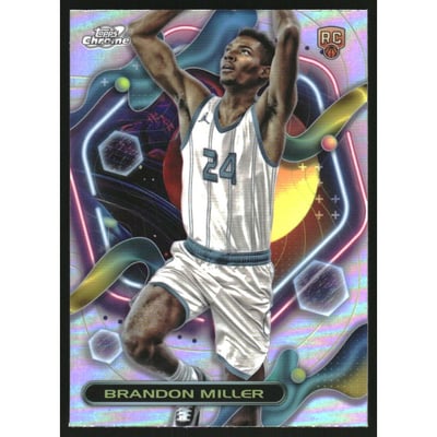 2023-24 Topps Cosmic Chrome Refractors #152 Brandon Miller