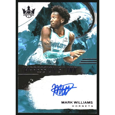 2024-25 Court Kings Impressionist Ink Violet #22 Mark Williams/35