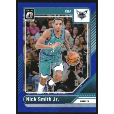 2024-25 Donruss Optic Blue #167 Nick Smith Jr.