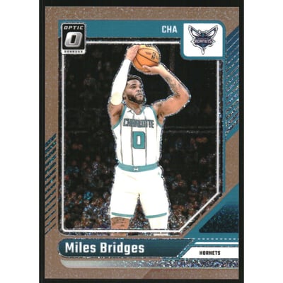 2024-25 Donruss Optic Copper Glitter #208 Miles Bridges